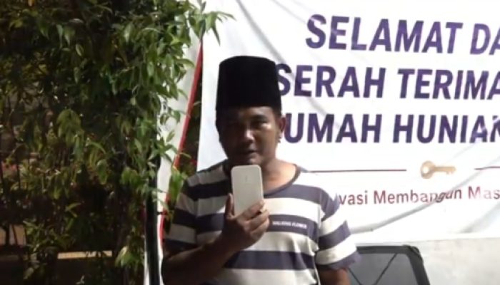 Dulu Beratapkan Terpal, Kini Punya Hunian Layak, Syahrur: Terima Kasih Pak Prabowo