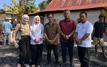 Peduli Kemanusiaan,DPC PKB Takalar salurkan Bantuan Korban Kebakaran di Desa Kale Lantang,Kec- Polsel