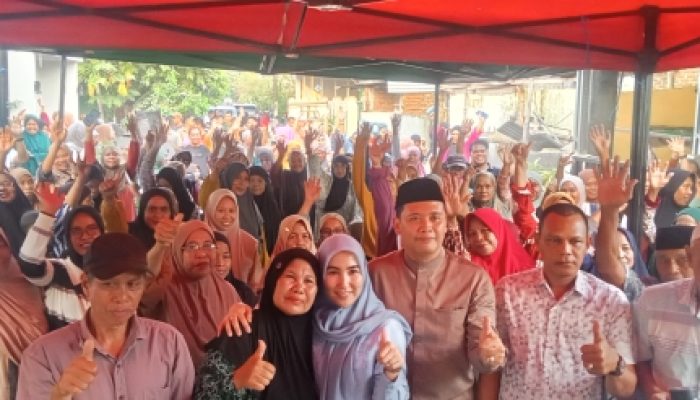 Ajang Silaturahmi dan Serap Aspirasi, Hj. Fadillah Fahriana Didampingi Wabup Takalar Temui Ratusan Warga Bajeng
