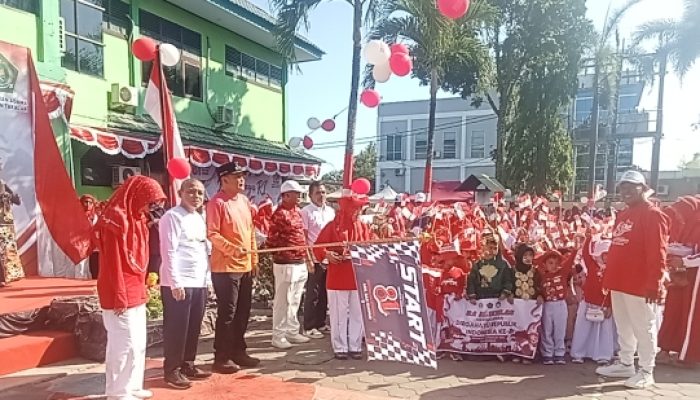 Wabup Takalar, H.Hengky Yasin Apresiasi Kemenag Takalar, Karnaval 41 RA Semarakkan Peringatan HUT RI ke-81