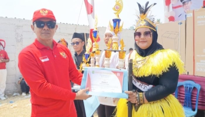Semarak HUT RI ke-81, Desa Lambangsari Gelar Volleyball Antar-RT hingga Karnaval Meriahkan Kemerdekaan