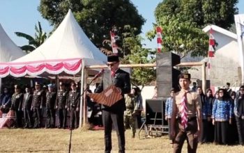 Legislator Nasdem Nur Alim Rukman Bacakan Teks Proklamasi pada Upacara HUT RI ke-81 di Perkemahan Pattallassang