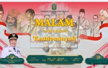 Sejumlah Warga Takalar Pertanyakan Tidak Dicantumkannya Foto Wakil Bupati pada Spanduk Malam Tasyukuran Kaddo Minyak