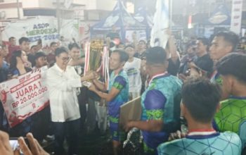 Grand Final ASDP Volley Ball Cup Digelar Meriah, ASDP Taklukkan Balad Petruck di Partai Puncak