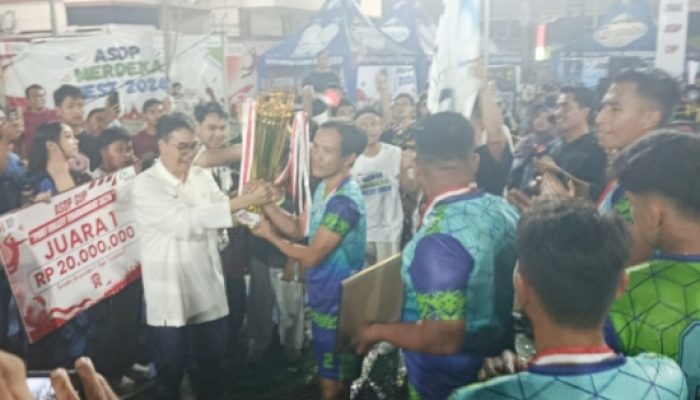 Grand Final ASDP Volley Ball Cup Digelar Meriah, ASDP Taklukkan Balad Petruck di Partai Puncak