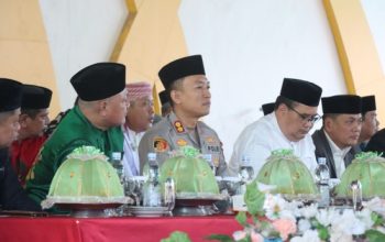 Kapolres Maros Hadiri Puncak Maulid dan Haul Akbar Tarekat Khalwatiyah Samman di Pattene