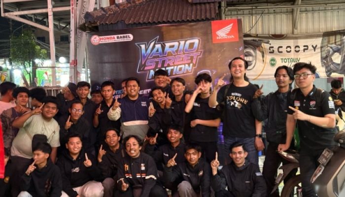 Riding bersama Honda Vario hadirkan gaya, kebersamaan, pengalaman, dan kampanye keselamatan berkendara.