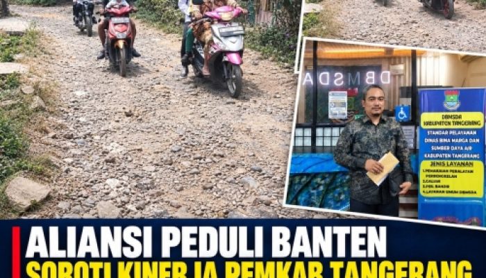 Jalan Rusak Hampir 20 Tahun, Warga Cisoka Geram : Pemerintah Datang Mengukur, Tapi Kapan Memperbaiki?