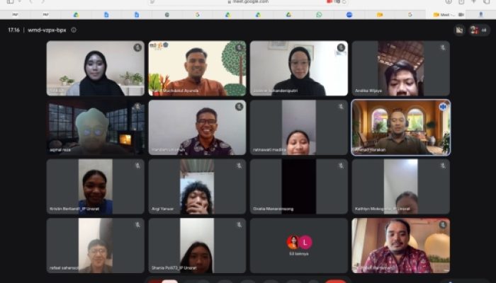 Ilmu Pemerintahan Unismuh Bersama PPI Hungaria Bedah Karhutla: Tata Kelola, Ekonomi hingga Keadilan Publik