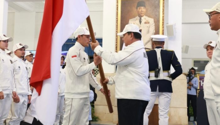 Lepas Kontingen Asian Games 2026, Prabowo: Berikan yang Terbaik bagi Bangsamu