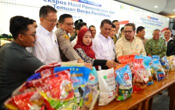 Temukan Dugaan Beras Fortifikasi Palsu dengan Harga Tidak Wajar, Pemerintah Siap Tindak Tegas