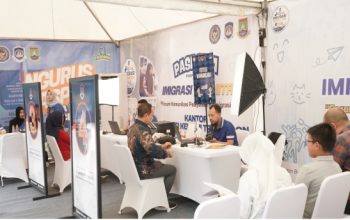Tak Perlu Menunggu Hari Kerja, Imigrasi Cilegon Buka Layanan PASPORIA di CFD
