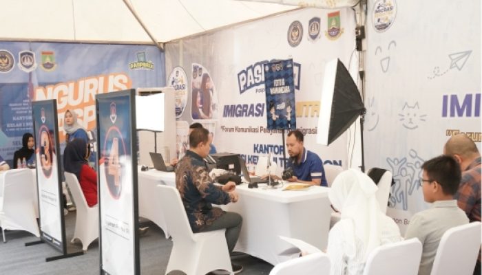 Tak Perlu Menunggu Hari Kerja, Imigrasi Cilegon Buka Layanan PASPORIA di CFD