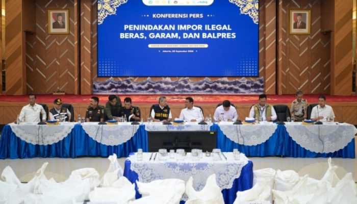 Pemerintah Tindak 30 Kontainer Beras dan Garam Impor Ilegal : Ini Menodai Upaya Swasembada Pangan