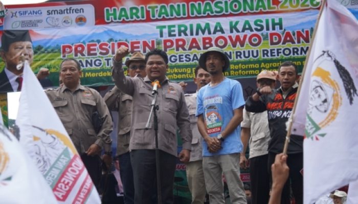 2.000 Lebih Petani Padati Alun-alun Lebak, Don Muzakir Serukan Kawal Reforma Agraria : Terima Kasih Presiden Prabowo