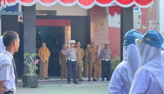 Police Goes to School, Satlantas Polres Maros Edukasi Pelajar tentang Keselamatan Berlalu Lintas