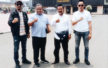 Datangi Polda Banten, Penasehat Hukum Kades Bojonegara Pertanyakan Perkembangan Laporan Dugaan Pelecehan