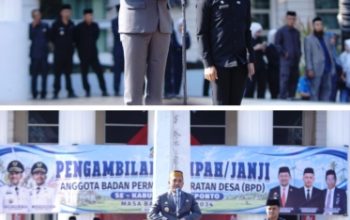 Bupati Jeneponto Ambil Sumpah Janji Anggota BPD Masa Bakti 2026–2034