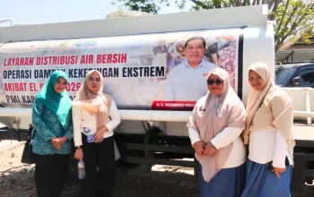 Peduli Krisis Air, Puskesmas Pattallassang Bersama PMI Hadirkan Bantuan untuk Warga Laikang
