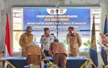 Imigrasi Makassar Jalin Kerja Sama Desa Binaan di Jeneponto, Bupati Paris Yasir: Langkah Strategis Dekatkan Layanan Ke Masyarakat