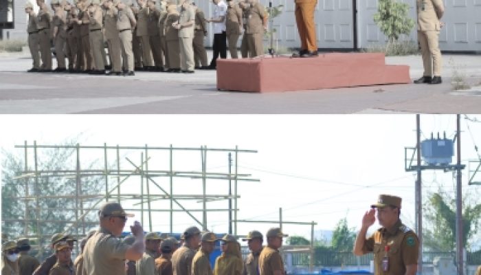 Wabup, H.Hengky Yasin Pimpin Apel Gabungan OPD : Tekankan Disiplin dan Pelayanan Prima di Takalar