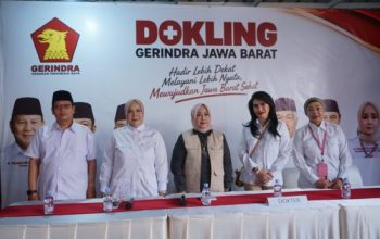 Bawa Dokter ke Tengah Warga, Gerindra Layani Pemeriksaan Kesehatan Gratis 200 Warga Sukapura