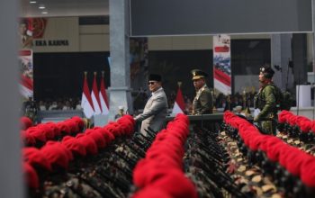 Prabowo : Di Masa Damai, TNI Harus Terus Menyesuaikan Diri Hadapi Ancaman Terburuk