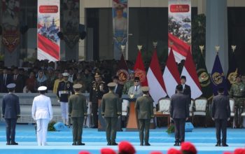 Prabowo : Pemerintah Akan Terus Berupaya Sejahterakan Prajurit
