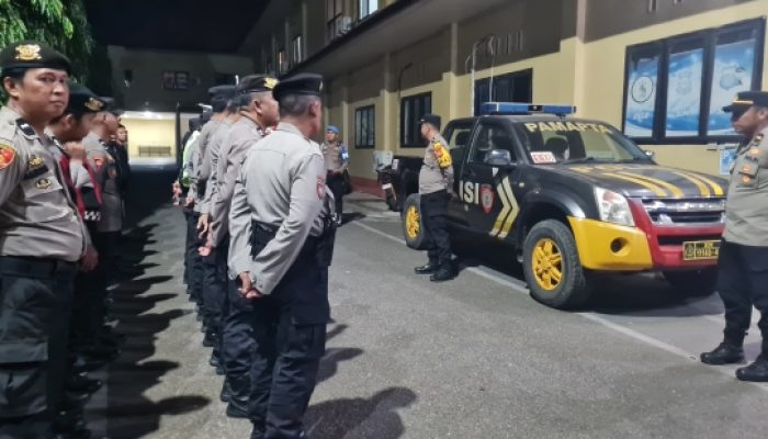 Antisipasi Kejahatan Jalanan, Polres Maros Perketat Keamanan di Malam Hari