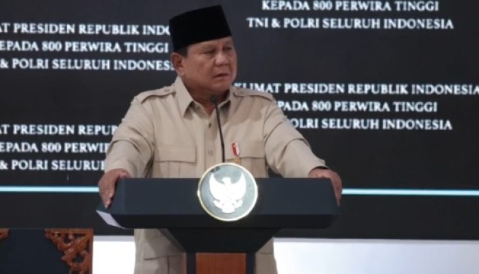 Prabowo Kumpulkan 800 Perwira Tinggi TNI-Polri, Perkuat Soliditas dan Sinergi