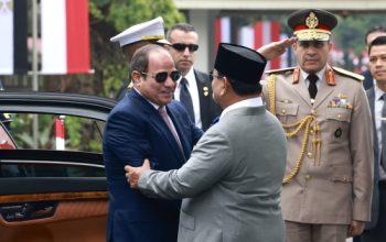 Prabowo Sambut Presiden Mesir El-Sisi di Istana Merdeka, Perkuat Kemitraan Strategis