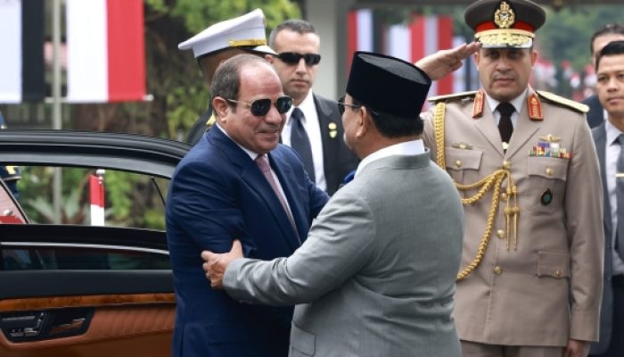 Prabowo Sambut Presiden Mesir El-Sisi di Istana Merdeka, Perkuat Kemitraan Strategis