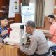 Dukung Kesiapan Bertugas, Sidokkes Polres Maros Gelar Pemeriksaan Mata Personel