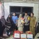 Polisi Bersama Masyarakat, Kapolsek Lau Salurkan Bantuan Sembako dan Terpal kepada Warga Korban Kebakaran