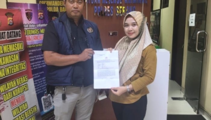 Minta Rp. 31Juta untuk Masuk Kerja di PT Nikomas, AS Dilaporkan ke Polres Serang