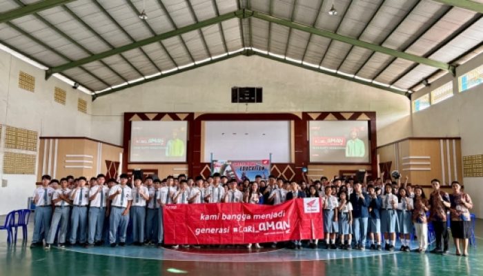 Honda Babel Masuk Sekolah, Bangun Kesadaran Pelajar agar Selalu Aman di Jalan Raya