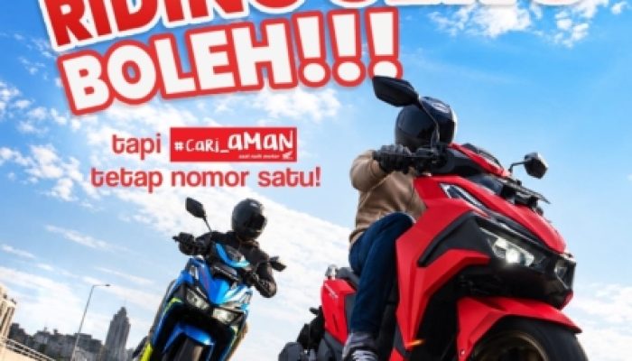 Riding Seru Boleh, Tapi #Cari_Aman Tetap Nomor Satu!