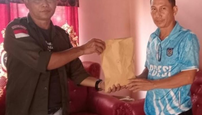 Kades Sebagin Salurkan Bantuan untuk Korban Kebakaran di dusun Serdang 2