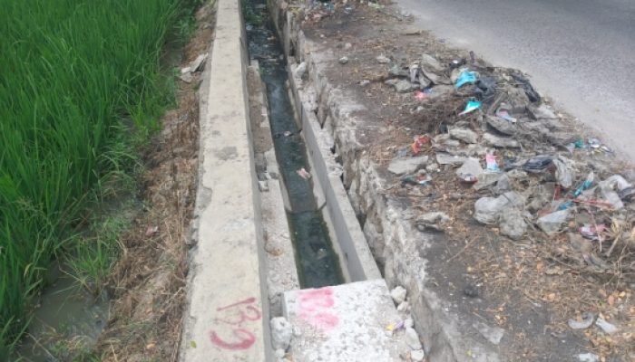 Drainase Rp188 Juta di Kadikaran Disorot Warga, Pengerjaan Disebut Pelat-Pletot hingga Air Tersendat