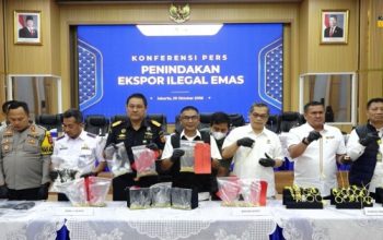 Pemerintah Gagalkan Ekspor Ilegal 25,88 Kg Emas Senilai Rp61,95 Miliar pada Oktober 2026