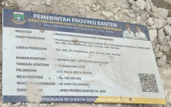 Polda Banten Respons Keluhan Warga Terkait Proyek Drainase di Desa Kadikaran Ciruas Yang Pengerjaannya Amburadul