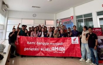 Honda Babel Edukasi Safety Riding, Perkuat Budaya #Cari_Aman