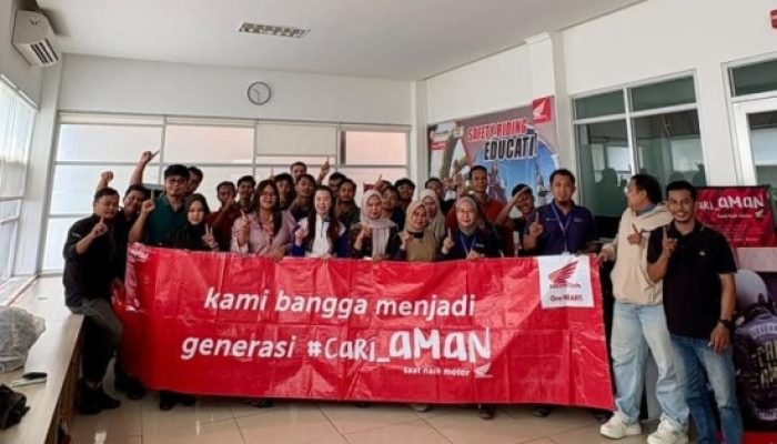 Honda Babel Edukasi Safety Riding, Perkuat Budaya #Cari_Aman