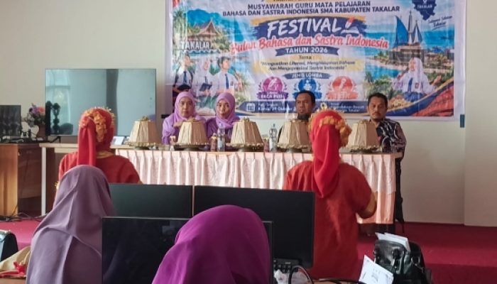 Perkuat Budaya Literasi, MGMP Bahasa Indonesia Takalar Gelar Festival Bulan Bahasa 2026