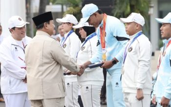Presiden Prabowo Tepati Janji, Peraih Emas Asian Games Terima Bonus Rp3 Miliar