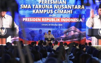 Presiden Prabowo Ingin SMA Taruna Nusantara Cimahi Cetak Pemimpin Jujur dan Cinta Tanah Air