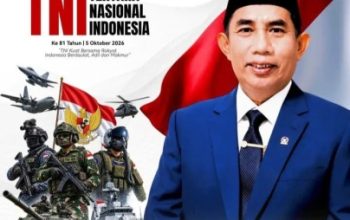 Anggota Komisi I DPR-RI Fraksi Nasdem, Achmad Daeng Se’re Ucapkan Selamat HUT TNI ke-81: Semangat Juang Dan Menjaga Kedaulatan NKRI