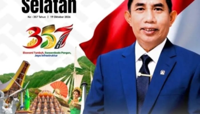 HUT ke-357 Sulawesi Selatan, Achmad Daeng Se’re Ajak Masyarakat Perkuat Persatuan dan Kawal Pembangunan