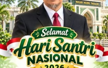 Kepala Bapperida Takalar Rahmansyah Lantara Ucapkan Selamat Hari Santri Nasional 2026