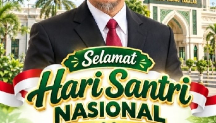 Kepala Bapperida Takalar Rahmansyah Lantara Ucapkan Selamat Hari Santri Nasional 2026
